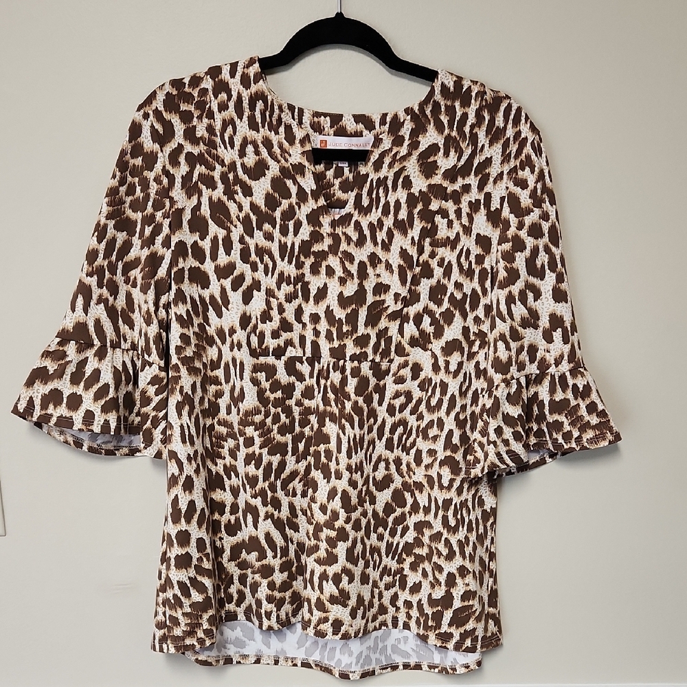 Leopard Print Women's Top